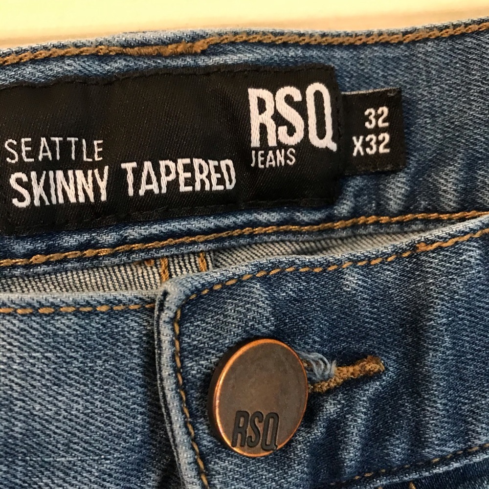 RSQ Seattle Skinny Tapered Jeans - Picture 3 of 7